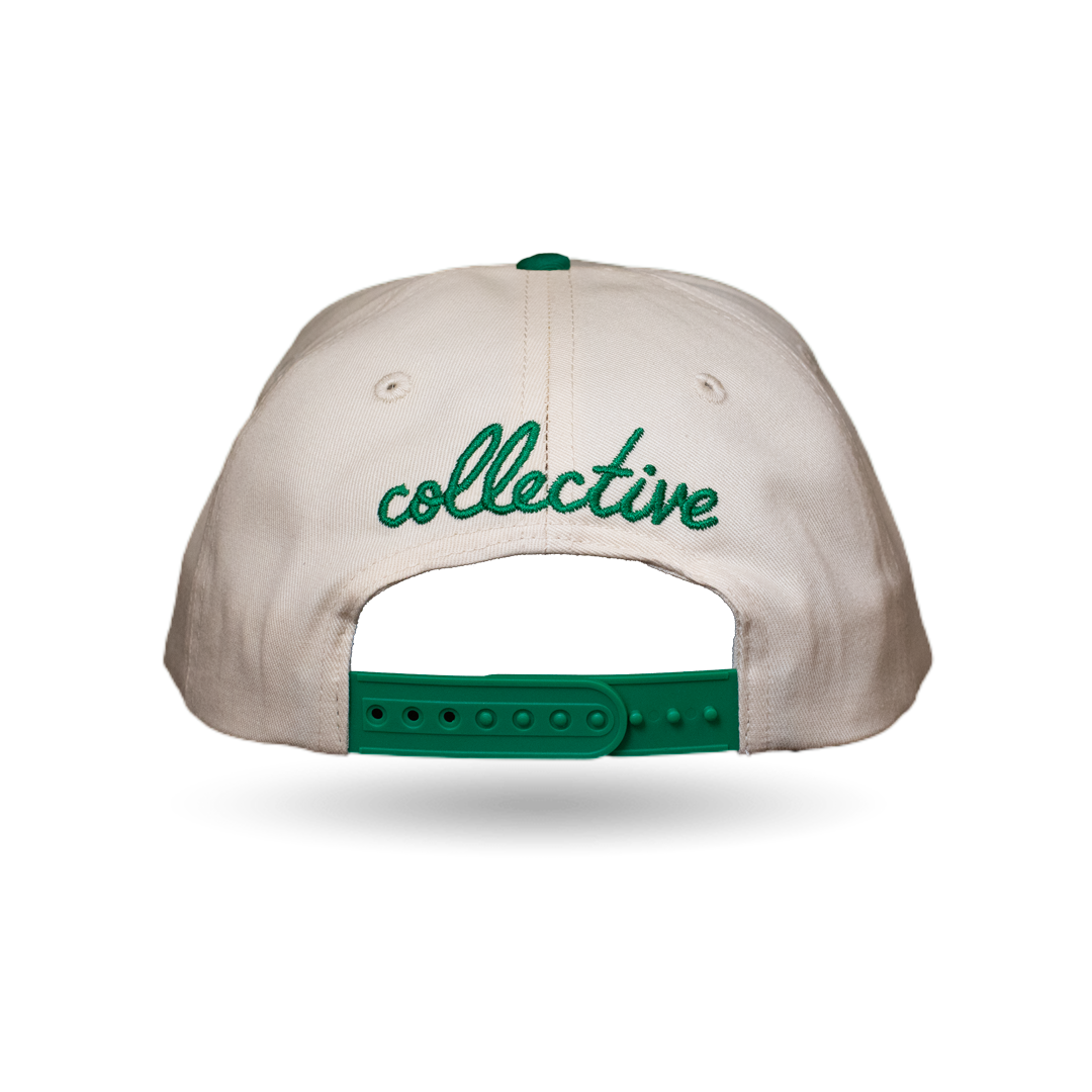 NBG Collective Snapback - Green/Cream