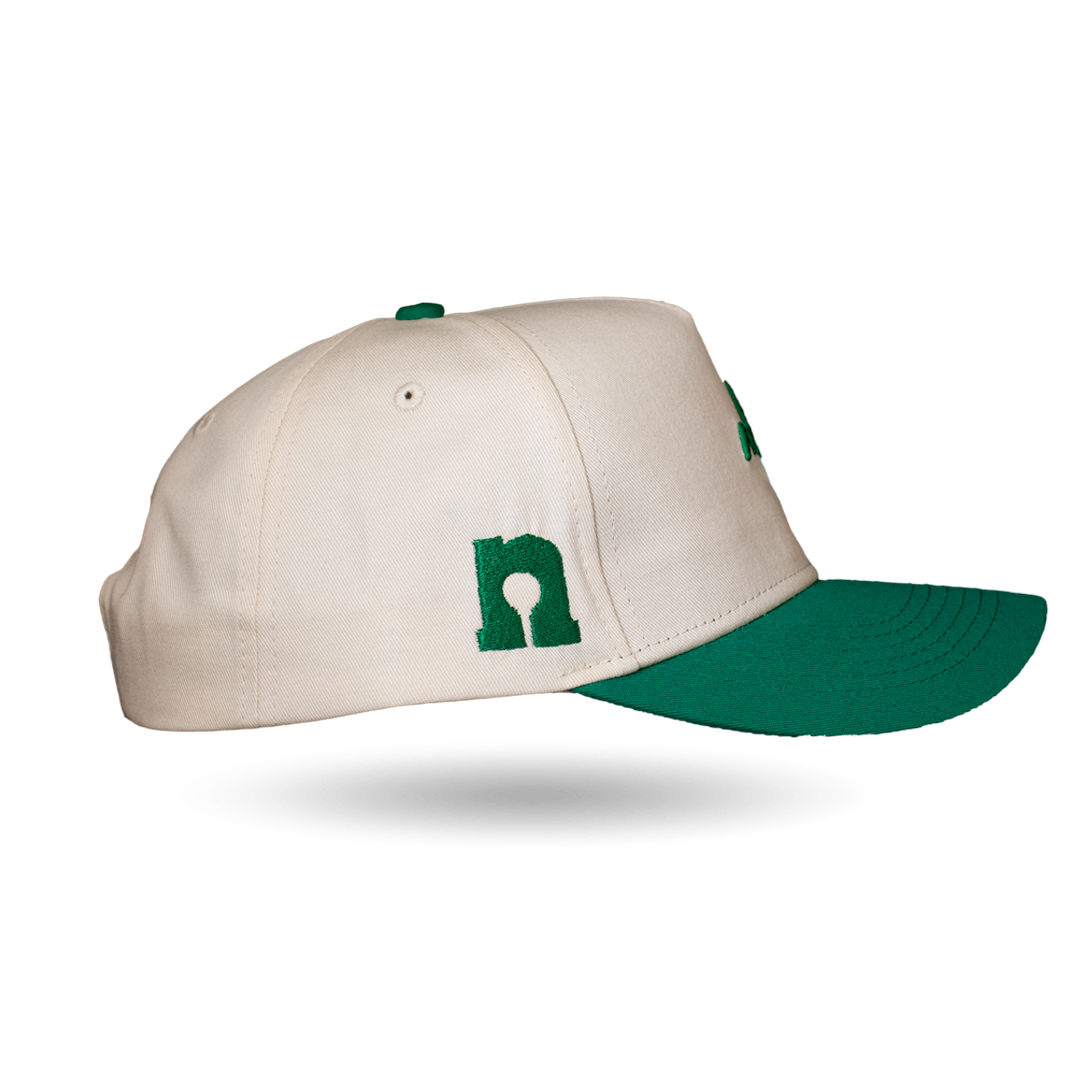 NBG Collective Snapback - Green/Cream